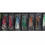 Skirted Trolling Lures Bag - X10 Pcs. With Rigged Line & Hook