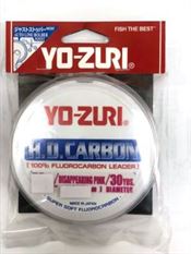 Yo-zuri H.d.carbon Leader – “Disappearing Pink” 30yds (6-150lb) • Vtackle